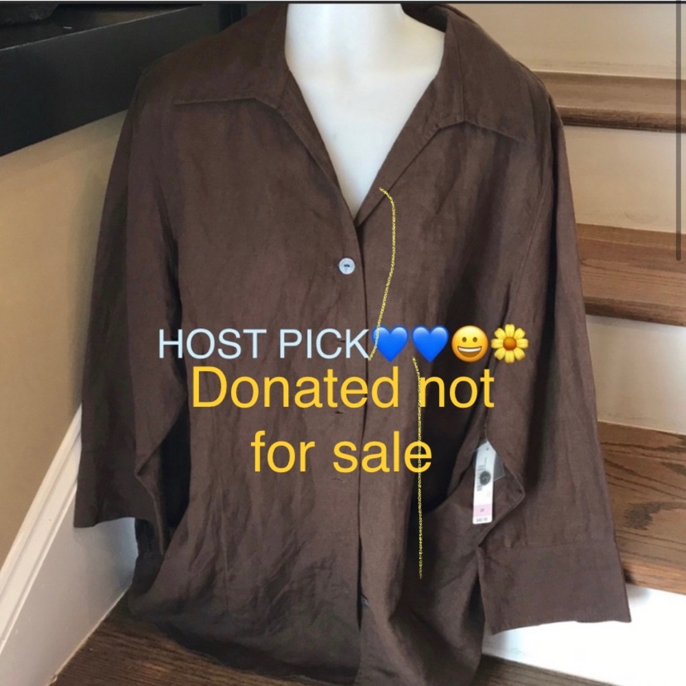 East 5th blouse. DONATED NOT FOR SALE